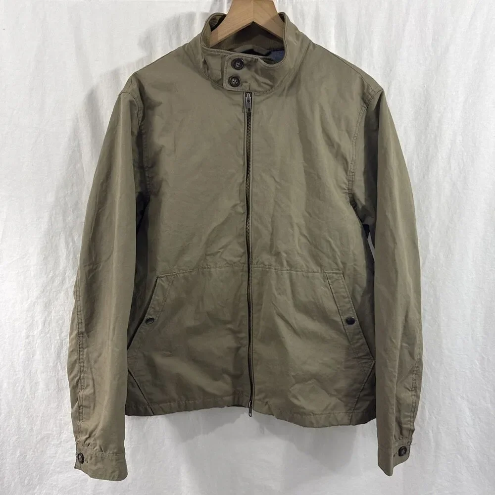 J. Crew Cruiser Herrington Green Jacket Mens Sz M Barn Preppy Old Money Barn